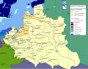 Voivodeships of the Commonwealth of  the Two Nations in 1635