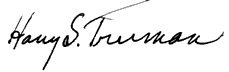 HST's signature