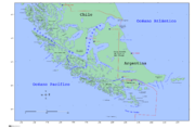 The islands around Cape Horn.