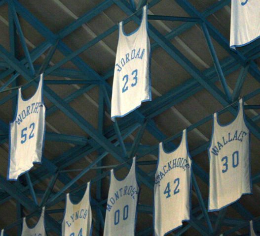 Image:Michael Jordan UNC Jersey cropped.jpg