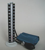 Mercury manometer