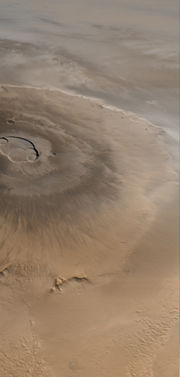 Olympus Mons (Latin, "Mount Olympus") is the tallest known mountain in our solar system, located on the planet Mars.