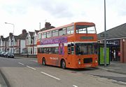 Many older double-deckers see regular passenger use, such as this Volvo Ailsa which remained in service in Cardiff until December 2007