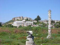 The site of the temple today.