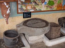 Ancient oil press Bodrum Museum of Underwater Archaeology, Bodrum, Turkey  