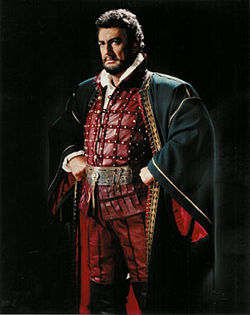 Domingo as Otello