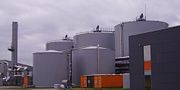 Anaerobic digestion component of L�beck mechanical biological treatment plant in Germany, 2007