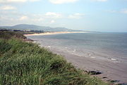 Brittas Bay, on the County Wicklow coast