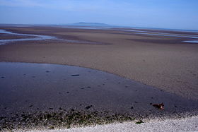 Dublin Bay on the west coast of Irish Sea