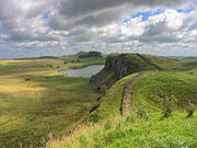 Hadrian's wall near Housesteads