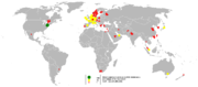 UK exports of services in 2005