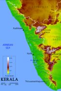 Topographic map.