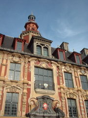 The fa�ade of the 'Vieille Bourse' on the 'Grand Place'