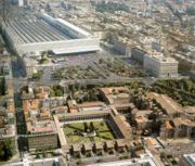 With its 29 platforms and over 150 million passengers each year, Roma Termini railway station is one of the largest train stations in Europe