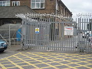 A depot at Norwood Junction station in Croydon