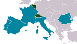 Romance languages in Europe