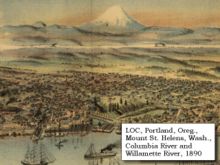 The symmetrical appearance of St. Helens prior to the 1980 eruption earned it the nickname "Mount Fuji of America". The once-familiar shape was formed out of the Kalama and Goat Rocks eruptive periods.