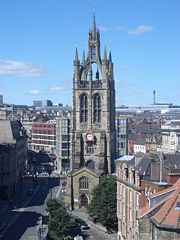 St. Nicholas' Cathedral, as seen from the Castle