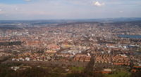 View over Z�rich from the �etliberg