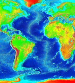 Atlantic bathymetry