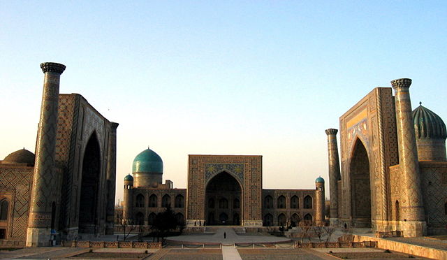 Image:Registan sunset.jpg