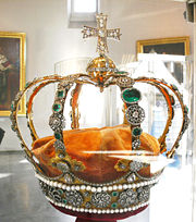 The Baden-W�rttemberg crown jewels on display in the State Museum of W�rttemberg (Old Castle)