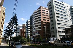 Rep�blica del Salvador, a street in northeastern Quito