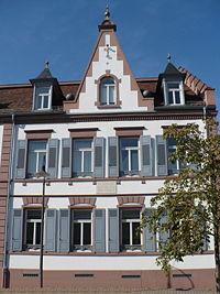 Last home of Karl and Bertha Benz, now the location of the Gottlieb Daimler and Karl Benz Foundation in Ladenburg, Germany