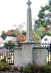 Pierce's tomb at the Old North Cemetery, Concord, NH