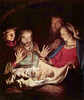 Adoration of the Shepherds, Gerard van Honthorst, 17th century