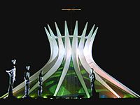 Bras�lia's Cathedral by Oscar Niemeyer