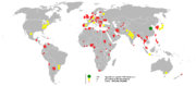 Agricultural output in 2005