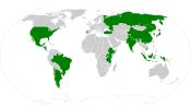 Tea-producing countries.