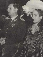 Juan and Eva Per�n, 1945