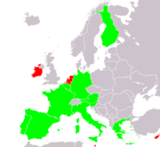      has issued €2 commem. coins      has not yet indep. issued €2 commem. coins      not part of the eurozone