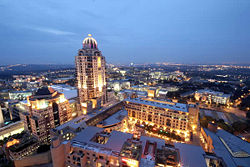 Sandton, Gauteng, a suburb of Johannesburg