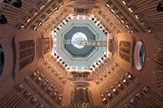 Royal Armouries Museum, Leeds: Looking up the main stairwell