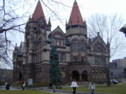 The main building of Victoria College in the University of Toronto