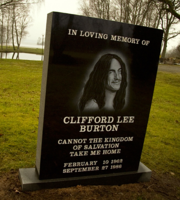 A memorial for Burton in Ljungby, Sweden