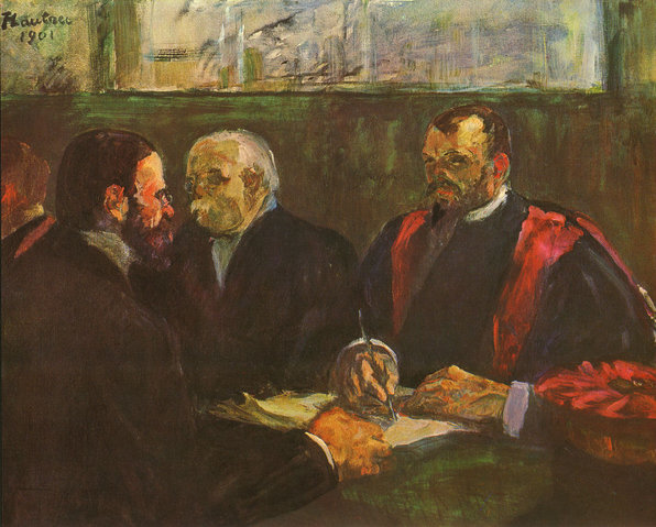 Image:Get lautrec 1901 examination at faculty of medicine.jpg