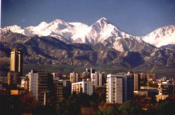 Skyline of Almaty