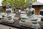 The Seema Malakaya of the Gangarama Temple in the Beira Lake  in the Slave Island area, is one of many religious structures in Colombo