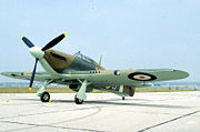 Hawker Hurricane IIA at the National Museum of the United States Air Force