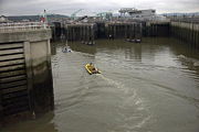 Cardiff Barrage Entrance locks