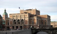 The opera house, as seen from the west