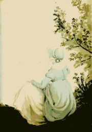 A watercolour sketch of Jane Austen by her sister Cassandra (c.�1804)