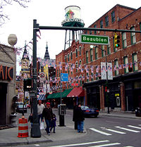 Greektown in Detroit