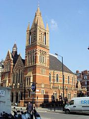 The King's Weigh House today serves as the Ukrainian Catholic Cathedral of the Holy Family in Exile.