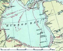 Canada, Routes of Explorers, 1497 to 1905