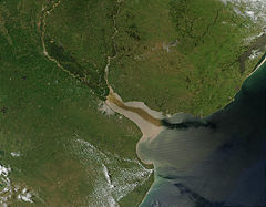 Satellite image of R�o de la Plata